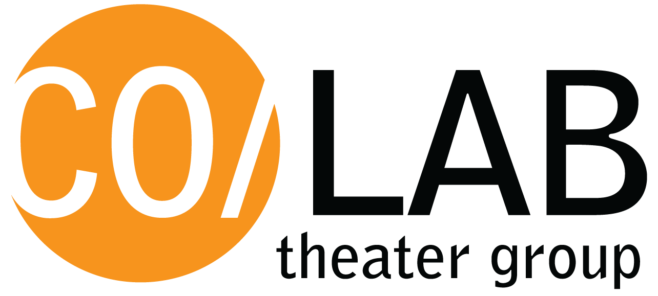 The world CO/LAB is written with the CO in an orange circle.