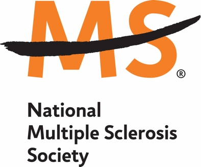 The letters M and S with a slash going through them, as if there was no more multiple sclerosis