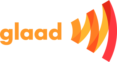 Logo of GLAAD, the Gay & Lesbian Alliance Against Defamation